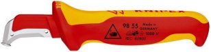 Nůž pro odstraňování plášťů s kluznou patkou 180 mm KNIPEX 98 55 SB