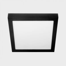 DISC SLIM SQ stropní svítidlo černá 36 W 3000K nestmívatelné KOHL LIGHTING