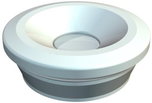 OBO 89 3MM NUT Vsuvka O7-13mm světle šedá Polyetylén PE