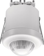 Detektor přítomnosti 10A (230V), 24m, IP 54, 360°, 2-kanálový stropní zapuštěný