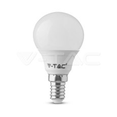 LED žárovka V-TAC 7W E14 P45 Plastic 4000K, VT-270