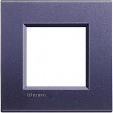 BTICINO LIVINGLIGHT RÁMEČEK HRANATÝ 2MODULOVÝ FIALOVÝ LNA4802CB