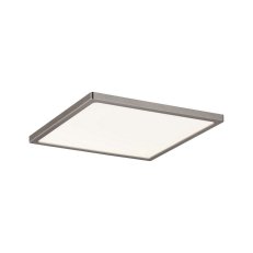 LED vestavné svítidlo Areo IP44 hranaté 180mm 12W nikl mat stmívatelné 929.39