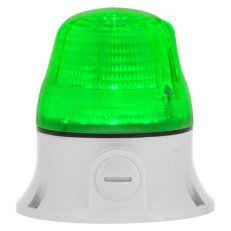 Svítidlo zábleskové MICROLAMP X 110 V, AC, IP54, M16, zelená, světle šedá 64128