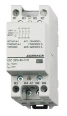 Instalační stykač VM 25 A, 4R (4NC), 230 V AC/DC, 2TE SCHRACK BZ326467VM