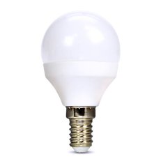 LED žárovka, miniglobe, 6W, E14, 6000K, 510lm SOLIGHT WZ420-1