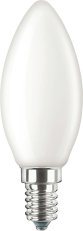 Svíčková LED žárovka PHILIPS CorePro LEDCandle ND 4.3-40W E14 827 B35 FR G