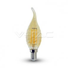 LED Bulb - 4W Filament  E14 Candle Tail