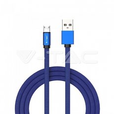 1M Micro USB 2.4A -  Cotton fabric cable