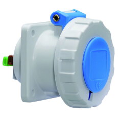 Zásuvka vestavná 32A 4p 230V IP67 9h Quick-Connect BALS 13755