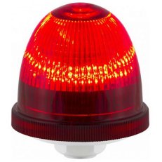 Svítidlo signální OVOLUX LED 90/240 V, AC, IP66, 1/2'' NPT, červená, světle šedá