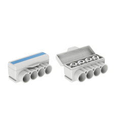 Distribuční svorka SLT 50-4 -3 modrá Al 10-50/Cu 2.5-35+3x2,5mm2 1000V