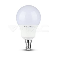 LED žárovka V-TAC 8.5W E14 P45 Plastic 4000K