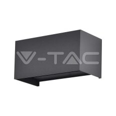 24W LED Wall Light Black Body 3000K IP65 V-TAC SKU2977