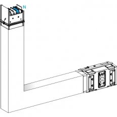 Koleno 630 A vertikální na míru nahoru SCHNEIDER KSA630DLE43A