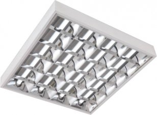 Svítidlo rastrové pro LED T8 trubice  ORI LED 4xT8/60cm GREENLUX GXRP039