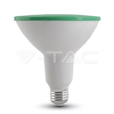 LED žárovka V-TAC 15W PAR38 E27 Green VT-1125