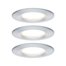 Vestavné svítidlo LED Nova kruhové 3x6,5W hliník broušený nevýklopné 934.62