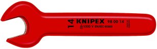 KNIPEX 980010 jednostranný otevřený klíč izolovaný do 1kV, vel. 10 KN 98 00 10