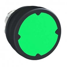 Schneider ZB4BC380 Ovládací hlavice stiskací, zelená, bez symbolu