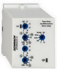 Časové relé blikací 12-240V, 2 přepínací kont. 8A/250V SCHRACK ZR4B0025-A