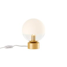 Stolní lampa BERRY VE 1X42W E27 D200 GOLD/WHITE REDO 01-2280