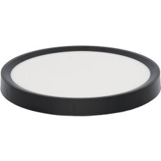 Stropní svítidlo NOMY-S LED 18W BLACK se senzorem pohybu (3K/4K/6K)