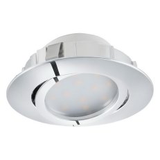 Zápustné svítidlo PINEDA LED d84 chrom 5,5W IP20 EGLO 95855