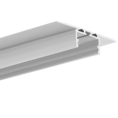 LED hliníkový profil KLUŚ GIZA-LL-T neanodizovaný 1m /C2479_1m/ A02479|N_1