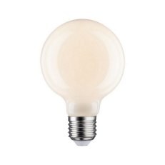 LED Globe 80 6 W E27 opál teplá bílá stmívatelné 286.23 PAULMANN 28623