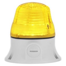 Svítidlo signální MICROLAMP LED 12/24 V, ACDC, IP54, M16, žlutá, světle šedá