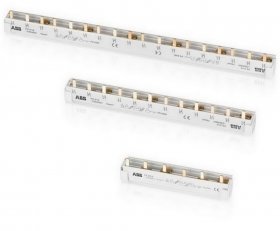 ABB Propojovací lišta PS4/60/16 4F určeno pro: 60 modulů průřez 16mm (max.80A)