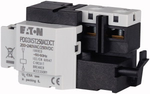 Eaton PDG3XST250ACDCT Vypínací spoušť pro PDE3 200-240V AC 250V DC šroub.svorky