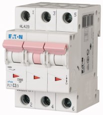 Jistič Eaton PL7-B2/3 2A 3-pólový (10kA) 165116