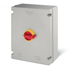 Průmyslový spínač ISOLATOR plastový 160A 4P IP55 emergency SCAME 590.EM16005