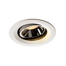 NUMINOS MOVE DL M vnitřní LED zápustné stropní svítidlo bílá/chrom 2700K 20°