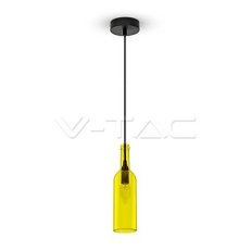 Závěsné svítidlo V-TAC Bottle Yellow VT-7558