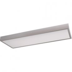 Stropní a nástěnné svítidlo Quatro panel S 500x200 šedá 36W IP20 2G11 913242/54