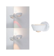 LED nástěnné svítidlo Sabik IP44 13W bílá mat stmívatelné 709.46 PAULMANN 70946