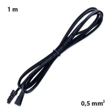 Prodlužovací kabel s konektory 91505-FP (zásuvka) + 91505-MP (vidlice), 1m