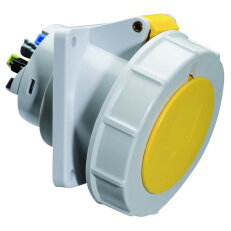 Zásuvka vestavná 16A 3p 110V IP67 4h Quick-Connect BALS 12808