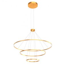 Závěsné svítidlo ORBIT SU LED 186W D1500+1000+600 4000K BRASS-TRIAC