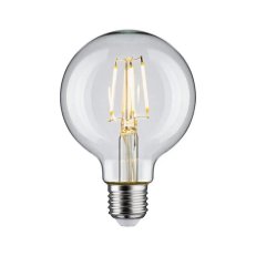 Filament 230V LED Globe G80 E27 4,8W 2700K čirá PAULMANN 28954