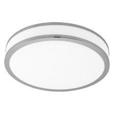 Stropní svítidlo PALERMO 2 LED d410 3000K bílá/chrom 20W IP20 EGLO 95684