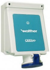 Walther 163306 Nástěnná zásuvka 63A 3P 230V 6h IP44