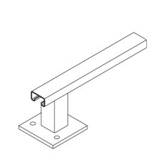 Bodenkanalhalter PUK GROUP BKH 20F