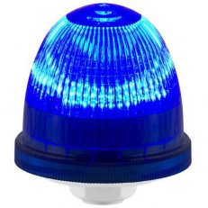 Svítidlo signální OVOLUX LED 90/240 V, AC, IP66, 1/2'' NPT, modrá, světle šedá
