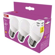 EMOS LED žárovka Classic Mini Globe E27 4,2 W (40 W) 470lm neutrální bílá