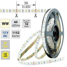 LED pásek SMD2835 WW, 60LED, 5m, 12V, 14,4 W/m MCLED ML-121.709.60.0
