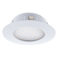 Zápustné svítidlo PINEDA LED d102 bílá 11W IP44 EGLO 95887